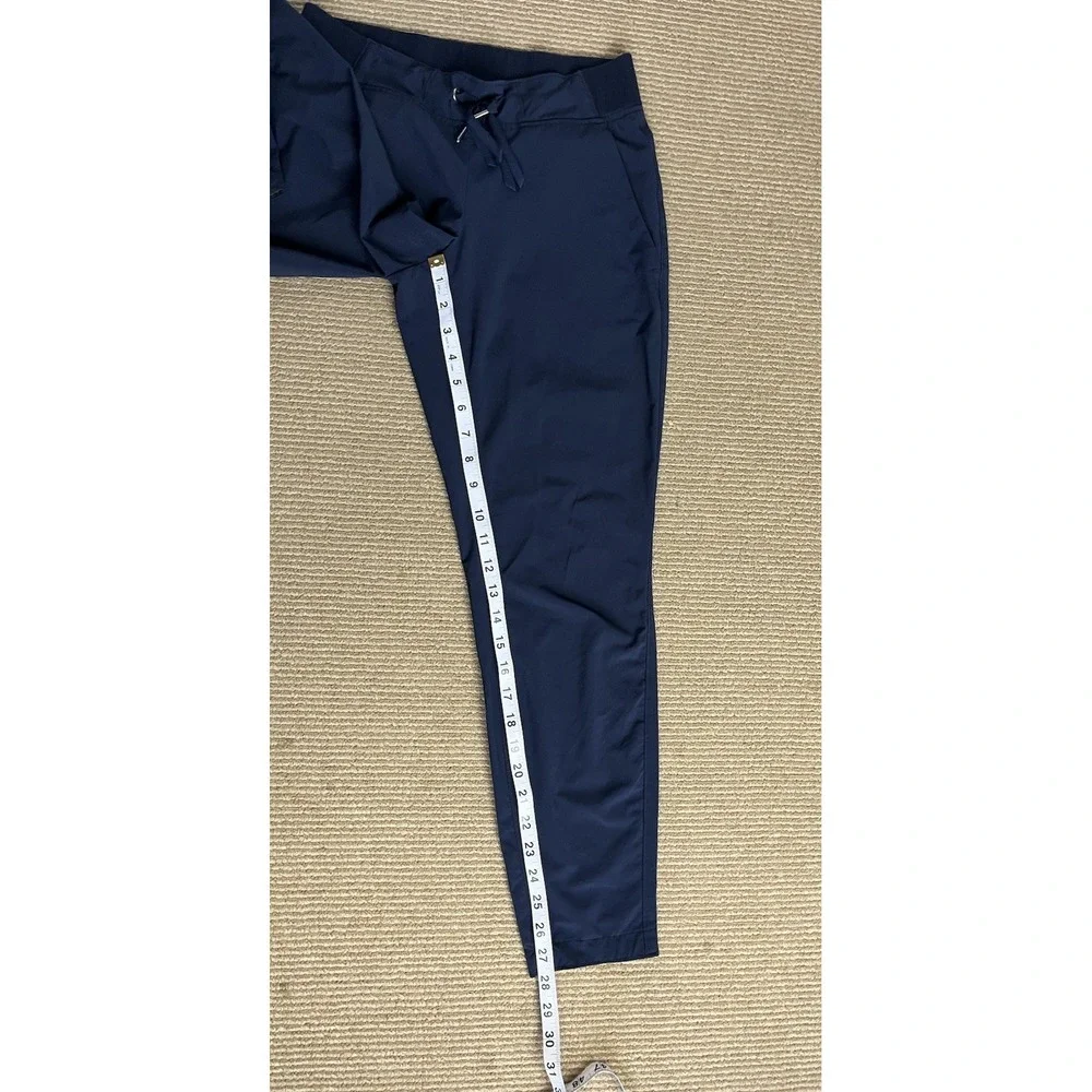 Athleta Jogger Pants Womens 0 Blue Mid‎ Rise Stretch
